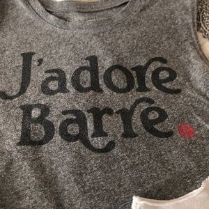 Barre tank size medium